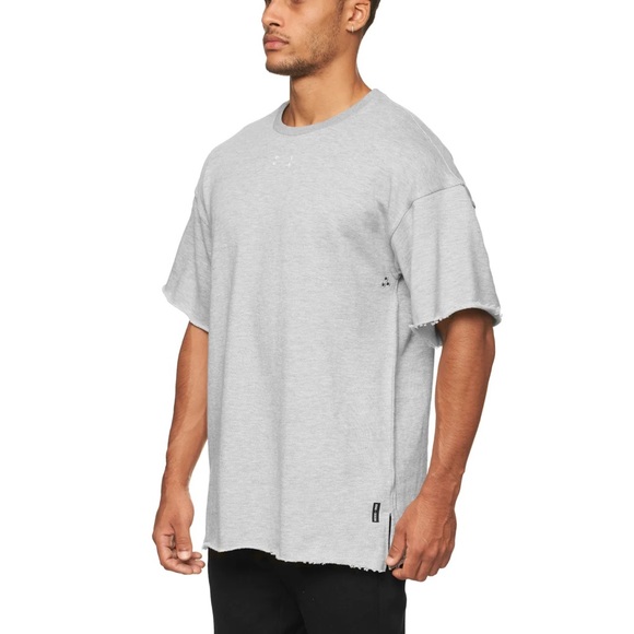 ASRV Other - ASRV French Terry oversized tee Heather grey